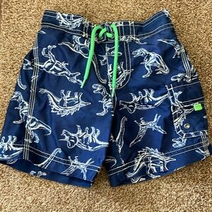 Carter’s Dinosaur swim trunks 2T